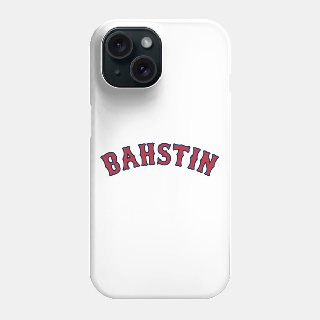 BAHSTIN - White 1 Phone Case by KFig21