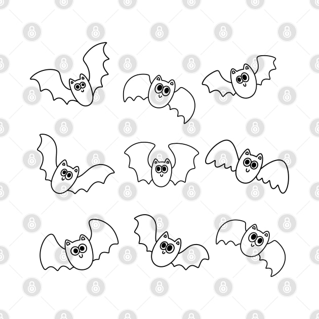 halloween bats by Signum