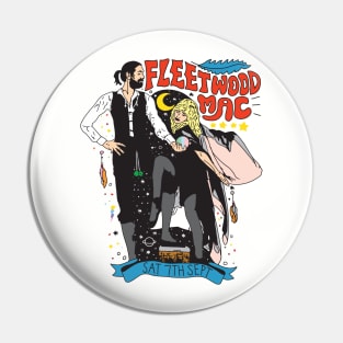 Fleet Wood Mac Pin