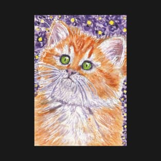 Orange ginger cat kitten T-Shirt
