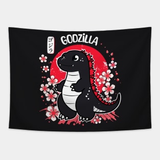 Godzilla Kawaii - T-Shirt and Accessories Tapestry