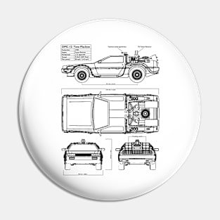 BACK TO THE FUTURE - Time Machine schematics 2.0 Pin