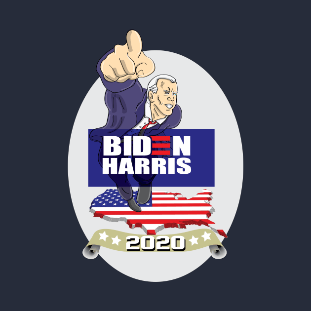Biden Harris 2020 president by YasudaArt
