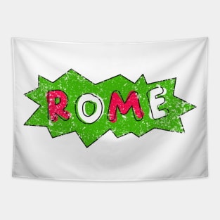 Rome Italy Flag Tapestry