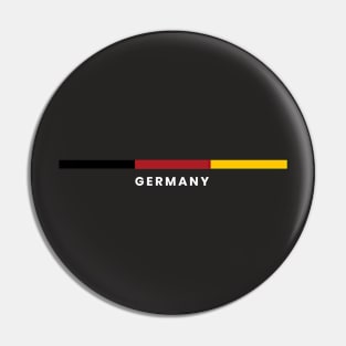 German Tricolor Ensign Striped Colors Pin