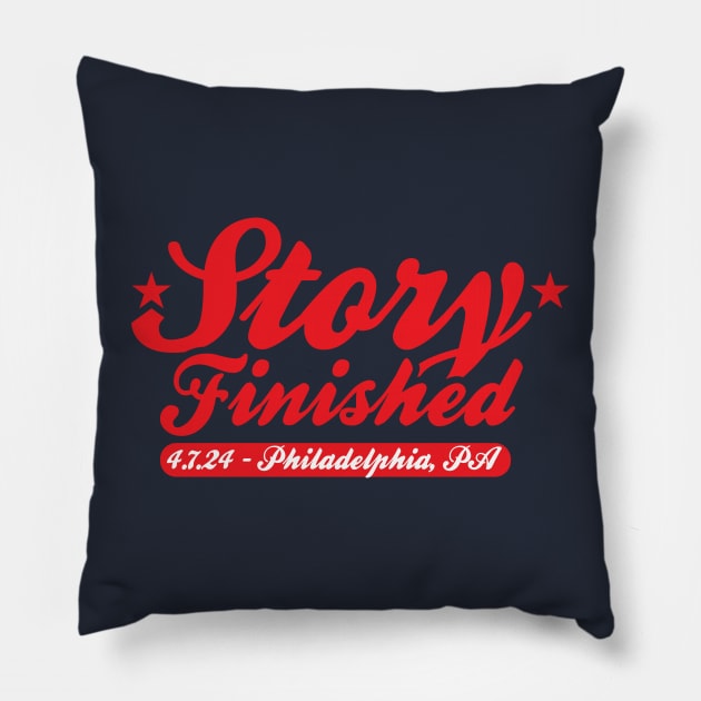 Story Finished Pillow by Gimmickbydesign