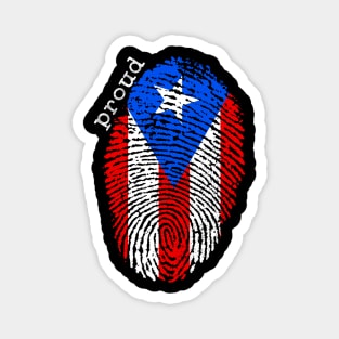 Puerto Rico flag Magnet