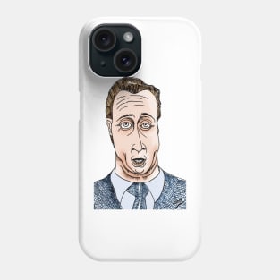 David Cameron Funny Cartoon Caricature Phone Case