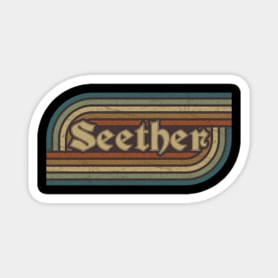 Seether Vintage Stripes Magnet