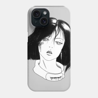 Bloodly Girl - Japanese Horror Phone Case