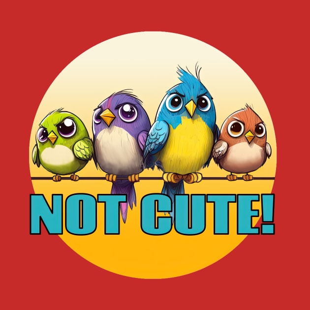 NOT Cute Birds by koalafish