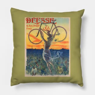 Poster advertisement for the Deesse bicycle Pillow