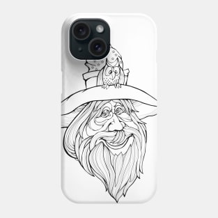 Old wizard from fairyland Phone Case