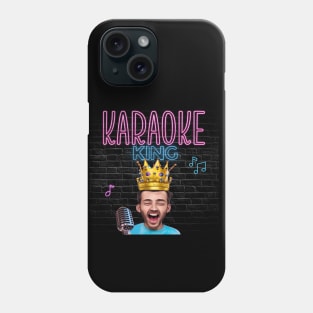 Karaoke King, gift mugs, apparel, t-shirts, hoodies, shirts Phone Case