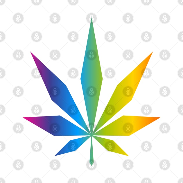 Cannabis Leaf (Full Spectrum) by John Uttley