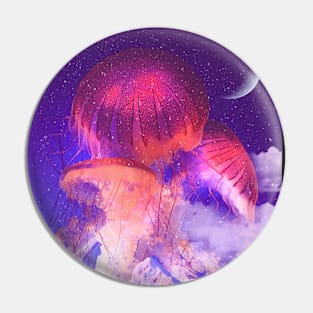 Jellyfishes In The Sky Pin