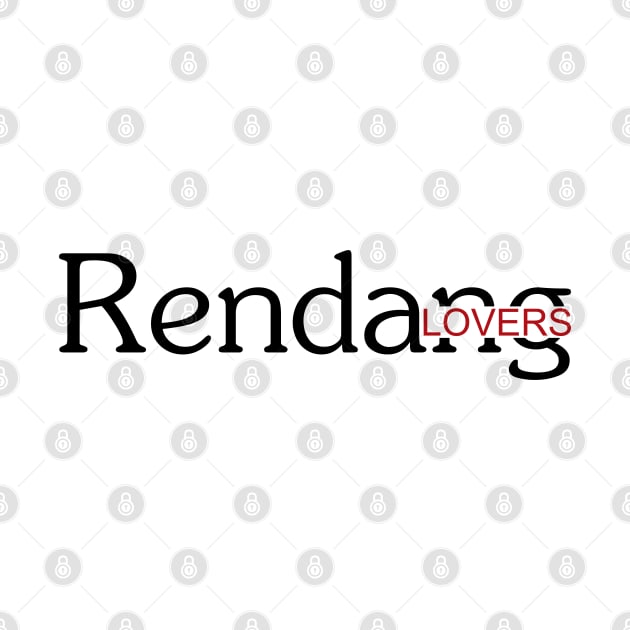 Rendang Lovers - 01 by SanTees