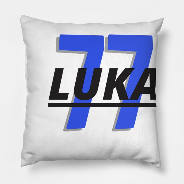 LUKA-77 Dallas Mavs Pillow by Just4U