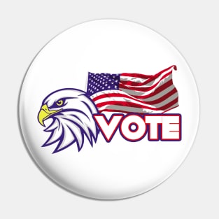 USA Presidential Election VOTE! Pin