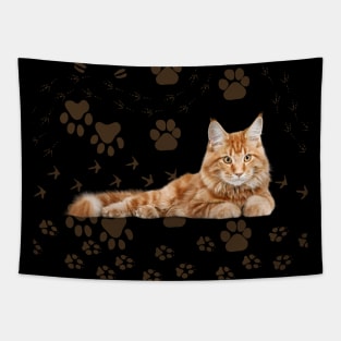 THE CAT LOVE Tapestry