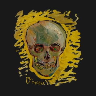 Skull by Van Gogh T-Shirt