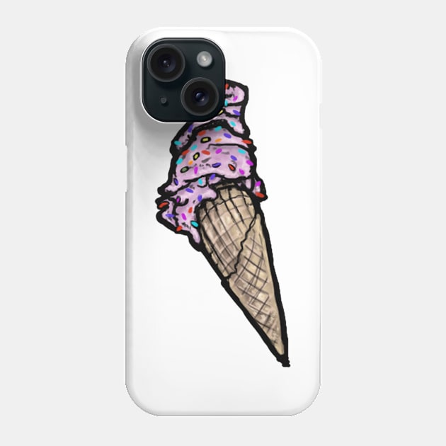 Icecream Phone Case by Azgrakth