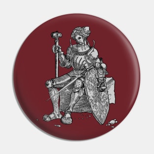 Lady Knight Pin