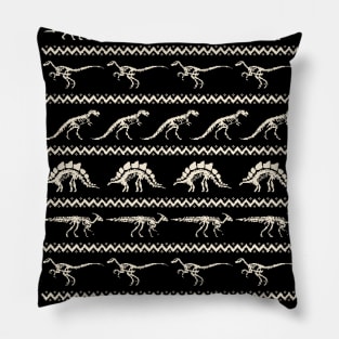 Dinosaurs Ugly Sweater Pillow