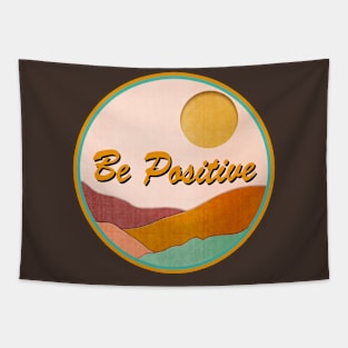 Be Positive Tapestry