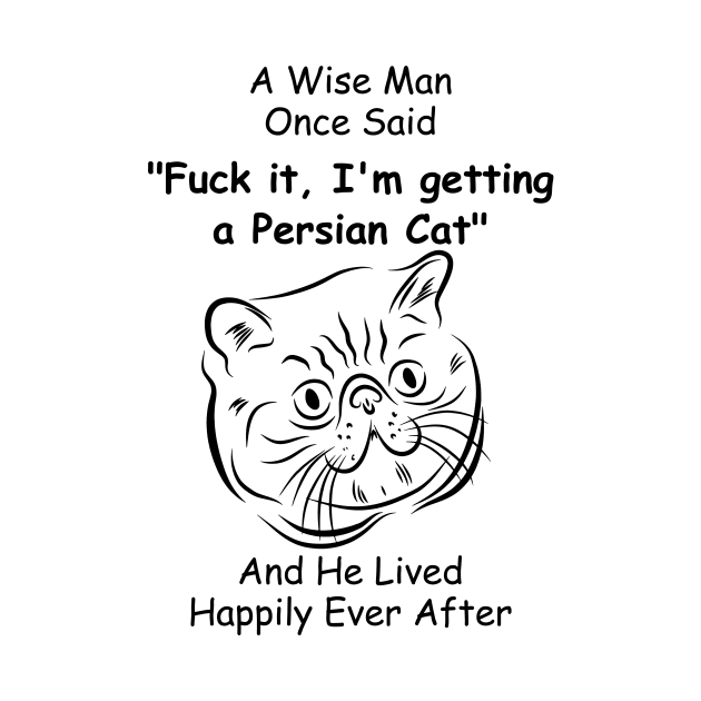 Funny Cat cat Gift for Men by Khang_Vu
