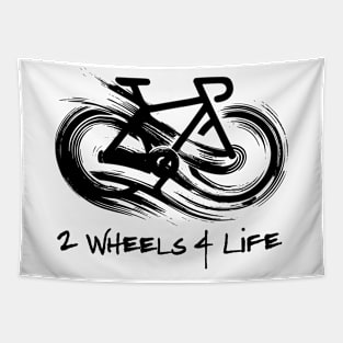 Infinity Bicycle, 2 wheels 4 life - Black Tapestry