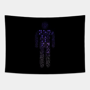 Lights Man (8) Tapestry