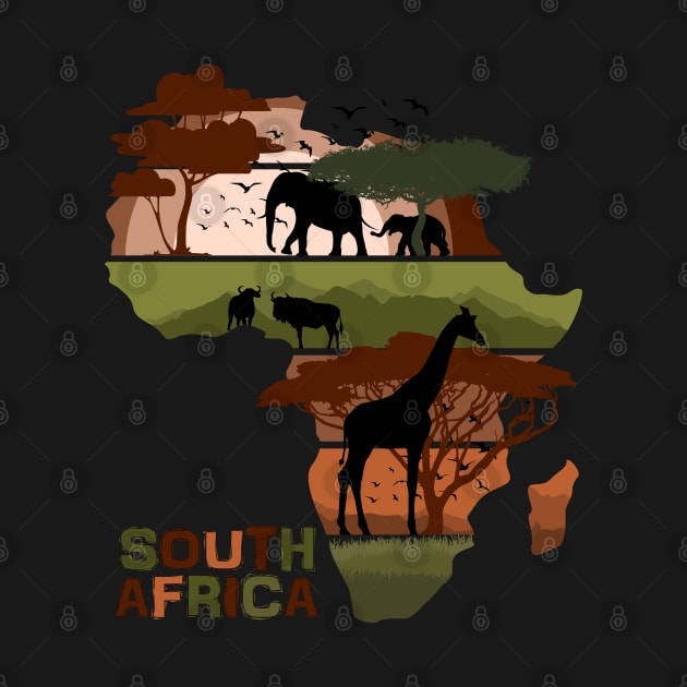 South Africa by Nerd_art