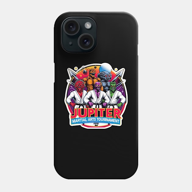 Jupiter Martial Arts Tournament Phone Case by Dead Galaxy