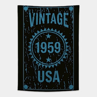 Vintage_1959_USA_Blue Tapestry