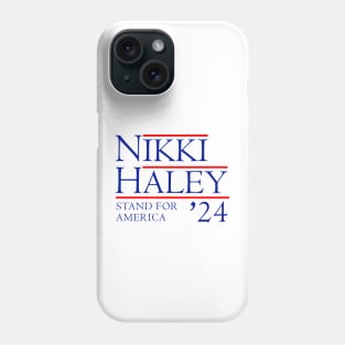 Nikki Haley 2024 Stand For America Phone Case