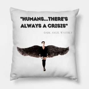 Wynonna Earp Dark angel Waverly Pillow