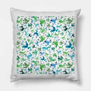 Tree frogs Pillow