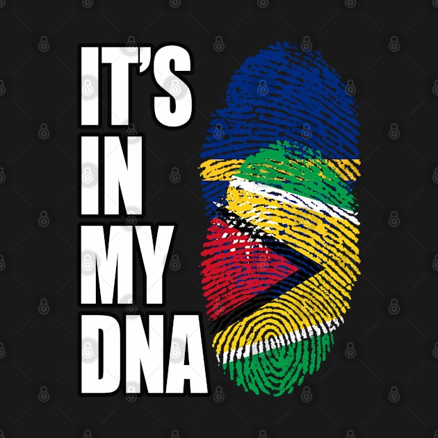 Guyanese And Nauruan Mix DNA Flag Heritage by Just Rep It!!