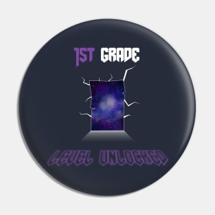 1st grade level unlocked Back To School 2023 Pin