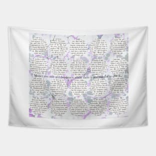 Jane Austen Sense and Sensibility Tapestry