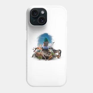 leave society Phone Case