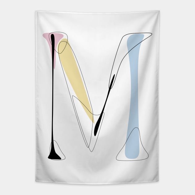 Pastel M Tapestry by Explicit Design