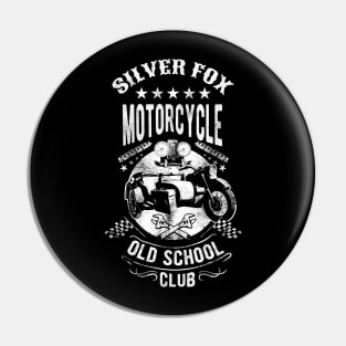 Silver Fox Motorcycle Club Pin