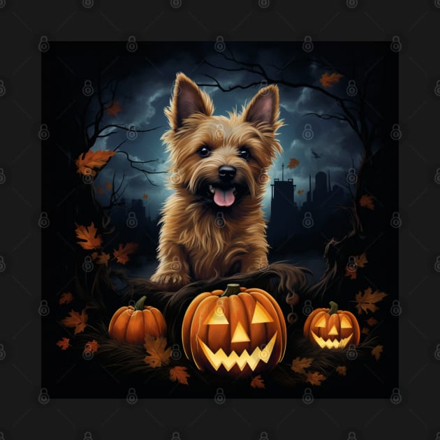 Halloween Australian terrier by NatashaCuteShop