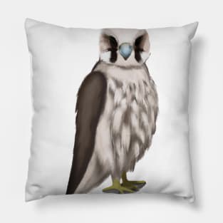 Cute Falcon Drawing Pillow