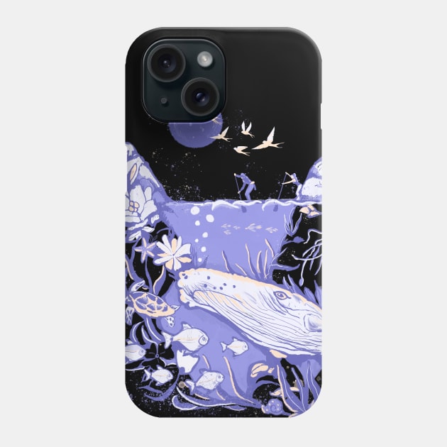 Stand Up Paddle Board in Ocean by Cindy Rose Studio Phone Case by cindyrosestudio