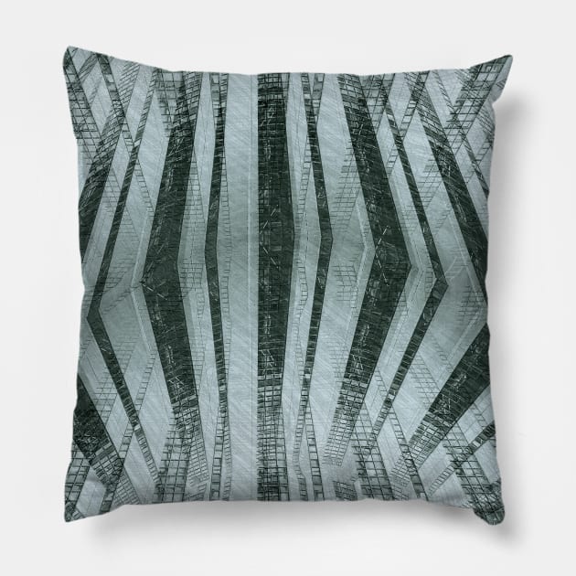 Fragmented Bliss Pillow by DavidCentioli