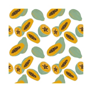 Papaya pattern T-Shirt