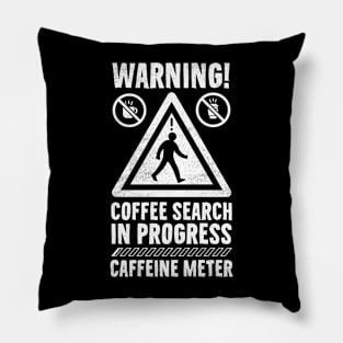 Coffee Search Pillow